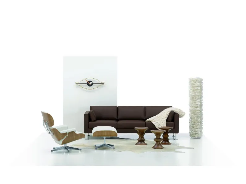 Poltrona con poggiapiedi Lounge chair & ottoman  a prezzo Outlet 