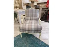 Poltrona in stile shabby shic British Cm minimax in Offerta Outlet