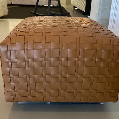Pouf Bangkok tabacco Flexform a prezzo vantaggioso. Massimo comfort!