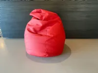 Pouf design modello Sacco rosso Zanotta a prezzo Outlet