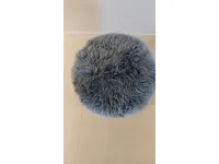 Pouf in pelle Nordic a marchio Sitap a prezzo ribassato