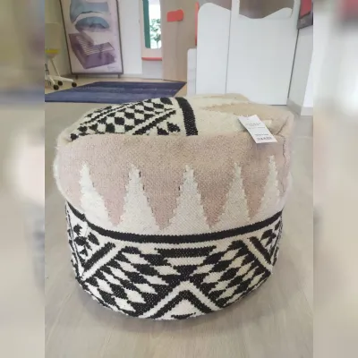 Pouf modello Gottfred etnico La forma a PREZZI OUTLET