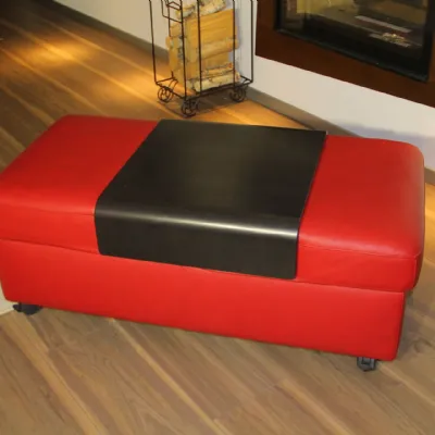 Pouf modello Orion  Ekornes con forte sconto