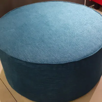 Pouf modello Tamburo xl design Artigianale a PREZZI OUTLET