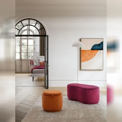 Pouf moderno modello Pinto Le comfort a prezzo scontato