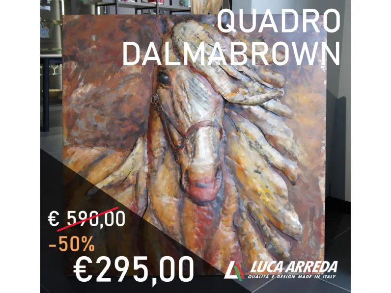 QUADRO Dialma brown in OFFERTA OUTLET