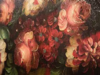 Quadro Quadro olio su tela fiori Artigianale con forte sconto