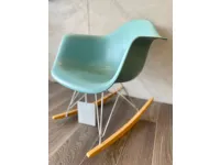 Sedia a dondolo Eames plastic armchair rar Collezione esclusiva a prezzo Outlet