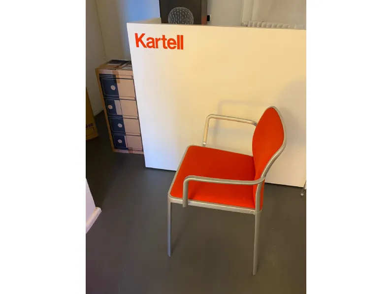 Sedia Audrey soft Kartell SCONTATA a PREZZI OUTLET