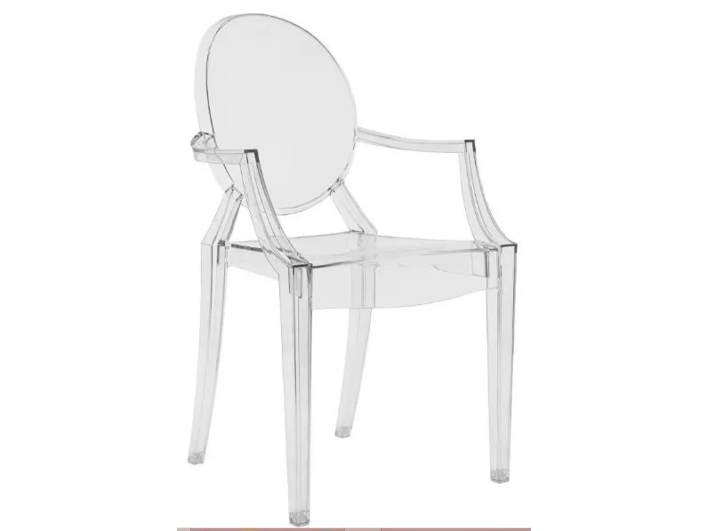 Scopri la sedia Louis Ghost di Kartell in offerta a prezzi outlet! Un'occasione imperdibile per arredare con stile!