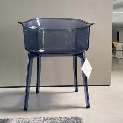 Sedia con braccioli Papyrus di Kartell in Offerta Outlet