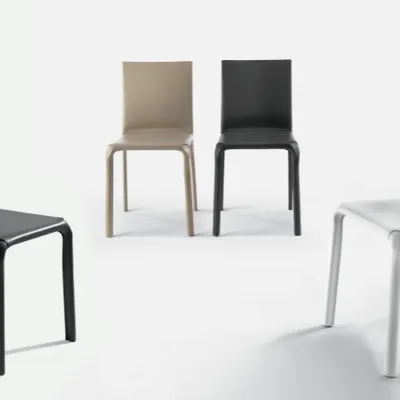 Sedia con schienale basso Alice Bontempi casa in Offerta Outlet