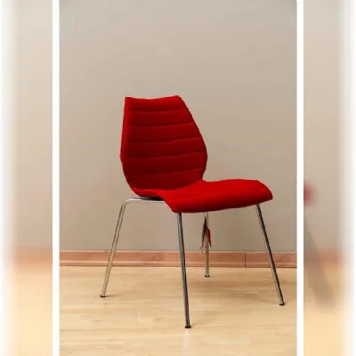 Sedia senza braccioli Maui soft Kartell a prezzo ribassato