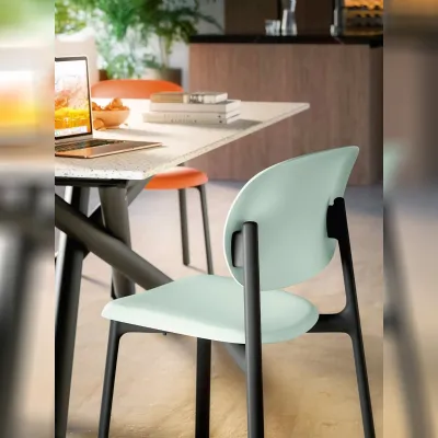 Sedia da cucina Zero Connubia in Offerta Outlet 
