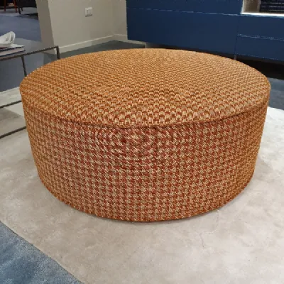 Sedia da soggiorno Cv 509 pouf tamburello 100 Prezioso in Offerta Outlet
