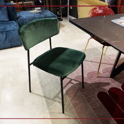 Sedia da soggiorno Fifties Calligaris a prezzo Outlet 