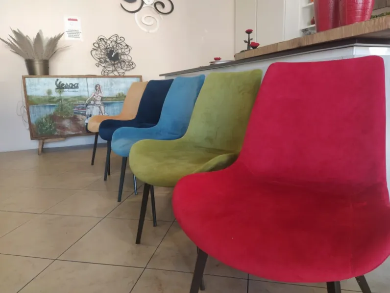 Sedia da soggiorno Malaga Target point in Offerta Outlet 