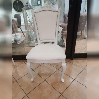 Sedia da soggiorno Violetta Artigianale a prezzo Outlet