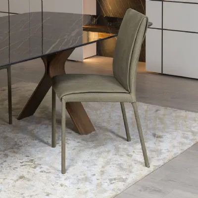 Sedia senza braccioli Emily outlet - sedie Diotti.com in Offerta Outlet