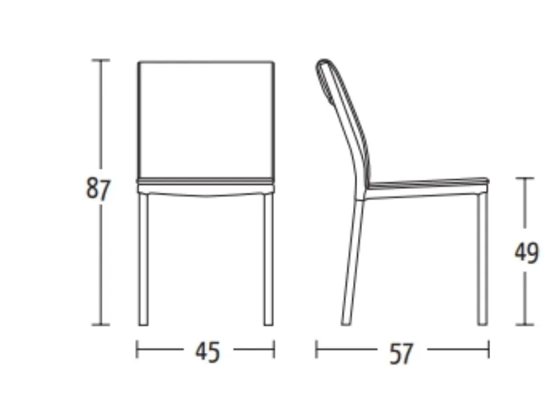 Sedia ergonomica Molly Altacom a prezzo Outlet