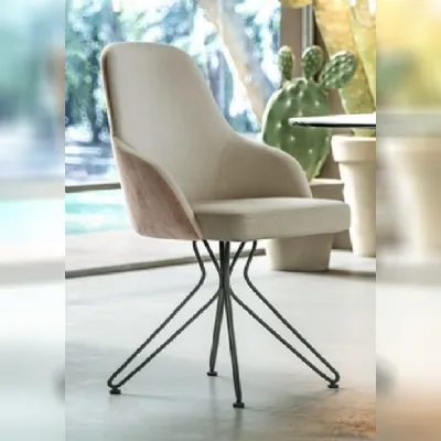 Sedia Fritz ozzio Ozzio in OFFERTA OUTLET