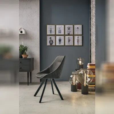 Sedia girevole Bilbao Mottes selection a prezzo Outlet