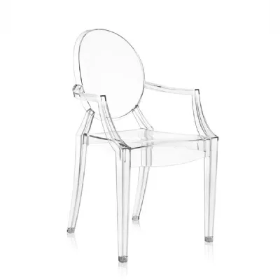 SEDIA Kartell Louis ghost b4 trasparente a PREZZO OUTLET