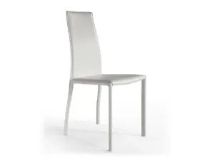Sedia Moa * Julia in cuoio, schienale alto, prezzo ribassato!