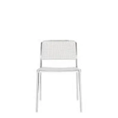 Sedia modello Audrey alluminio/grigio da cucina di Kartell -50%