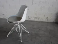 Sedia per ufficio Flow chair 4 gambe lem Mdf a prezzo Outlet