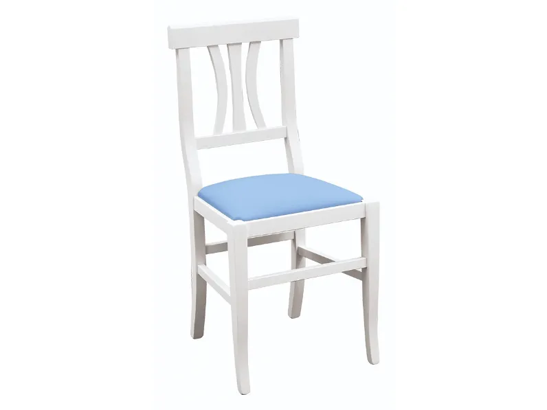 Sedia senza braccioli Art 3250 sedia da cucina Artigianale a prezzo ribassato