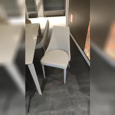 Sedia senza braccioli Av 224 clara Prezioso a prezzo Outlet