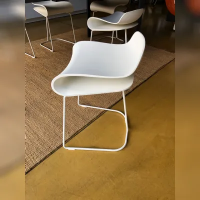 Sedia senza braccioli Bcn Kristalia a prezzo Outlet