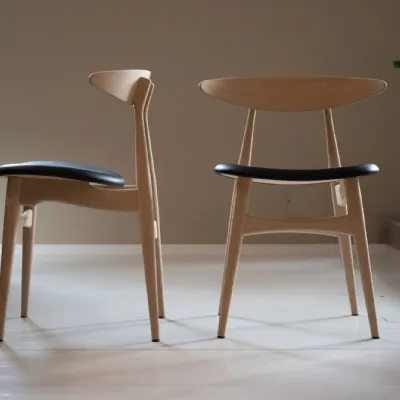 4 Sedie senza braccioli Ch33p Carl hansen & son a prezzo scontato