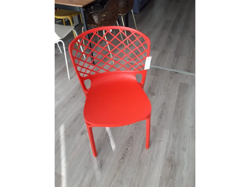 Sedia senza braccioli Gamera cb1459 Calligaris a prezzo scontato