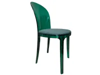 Sedia Murano Verde Magis: 65% di sconto. Perfetta per l'arredo di un soggiorno.