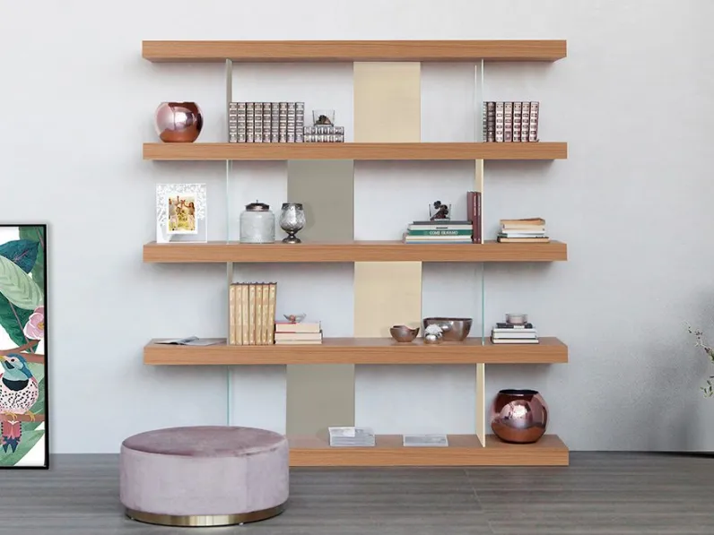 Libreria F2 / g. line free in stile moderno di Formes in OFFERTA OUTLET 