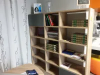 Libreria Golf ciliegio anticato Colombini in stile design a prezzo ribassato