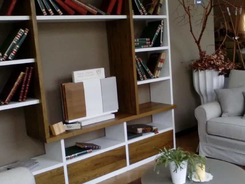 Libreria in legno stile design Libreria Pacema