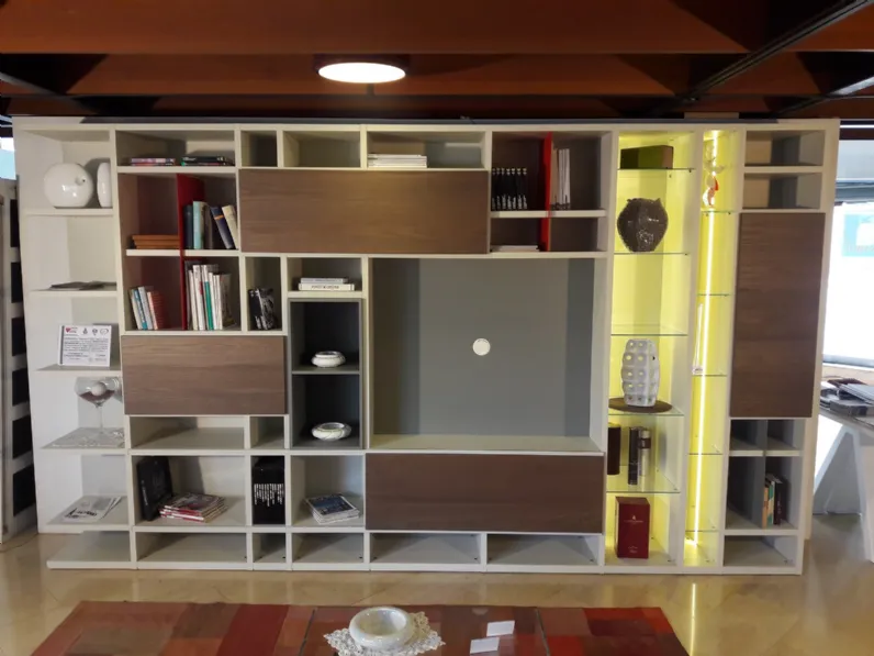Libreria modello Mood di Astor mobili in Offerta Outlet