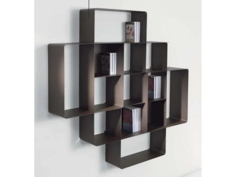 Libreria Pezzani in metallo in Offerta Outlet: scopri Mondrian