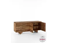 Madia in legno stile design modello Chitra by Stones