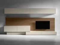 Porta tv in laccato opaco stile design I-modulart 6 Presotto italia