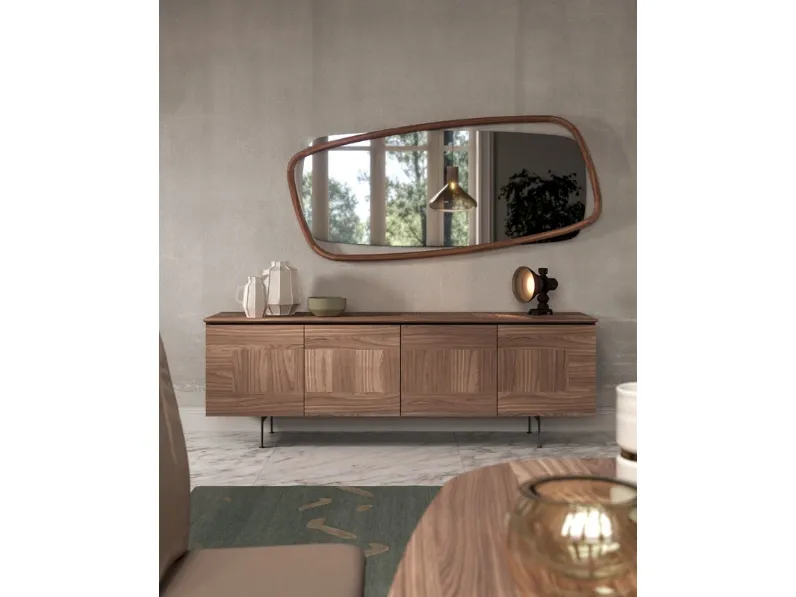 Specchio Golden wood di Ozzio in stile design SCONTATO  affrettati