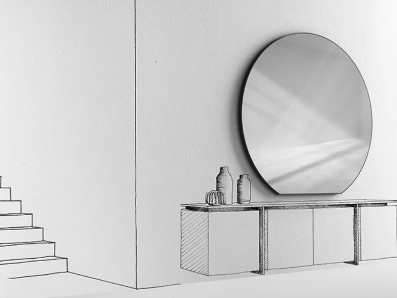 Specchio Sunset di Minotti italia in stile design SCONTATO 