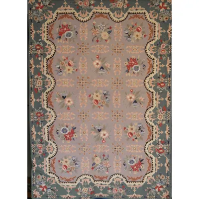 Tappeto classico rettangolare in lana Chainstich cm.140x200 di Sitap in Offerta Outlet