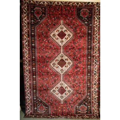 Tappeto rettangolare classico in lana Persiano Shiraz cm.165x255 di Sitap a prezzo Outlet