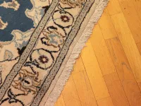 Tappeto rettangolare  in stile classico Tappeto persiano nain Artigianale a prezzo scontato