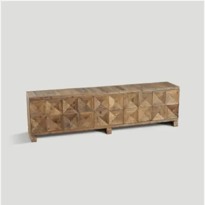 Consolle rettangolare in legno Db003958  Dialma brown in Offerta Outlet