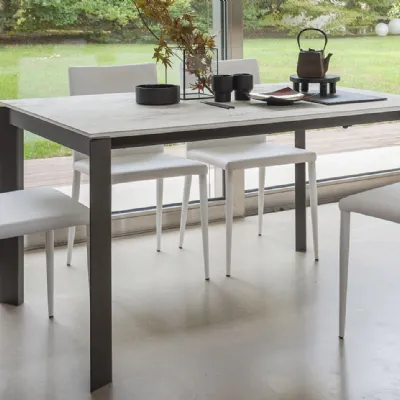 Offerta Outlet: Tavolo rettangolare Teorema Altacom. Laminato di qualità. Acquistalo ora!